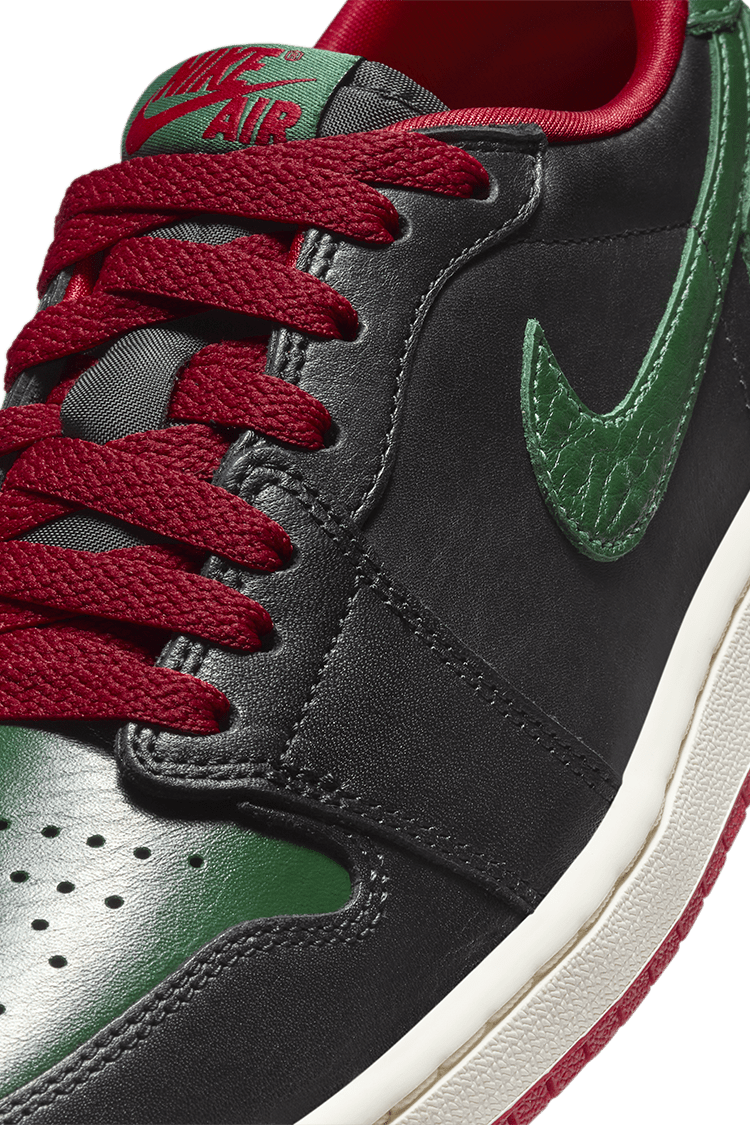 【NIKE公式】レディース エア ジョーダン 1 LOW OG 'Black and Gorge Green' (CZ0775-036 / AJ 1 LOW OG "BLACK/GORGE GREEN") 