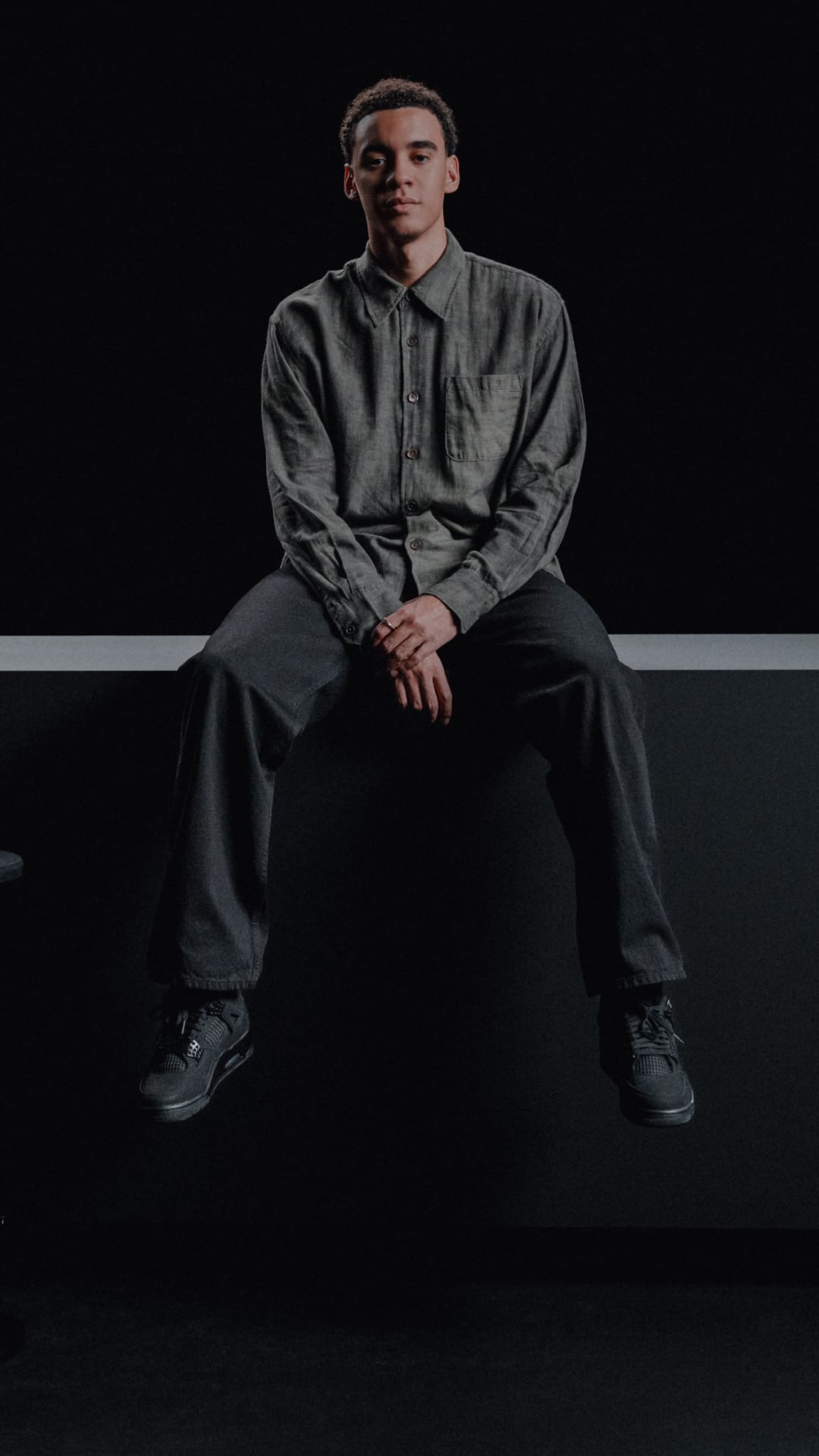 Air Jordan 4 ‘Black Cat’: by solebox with Jamal Musiala