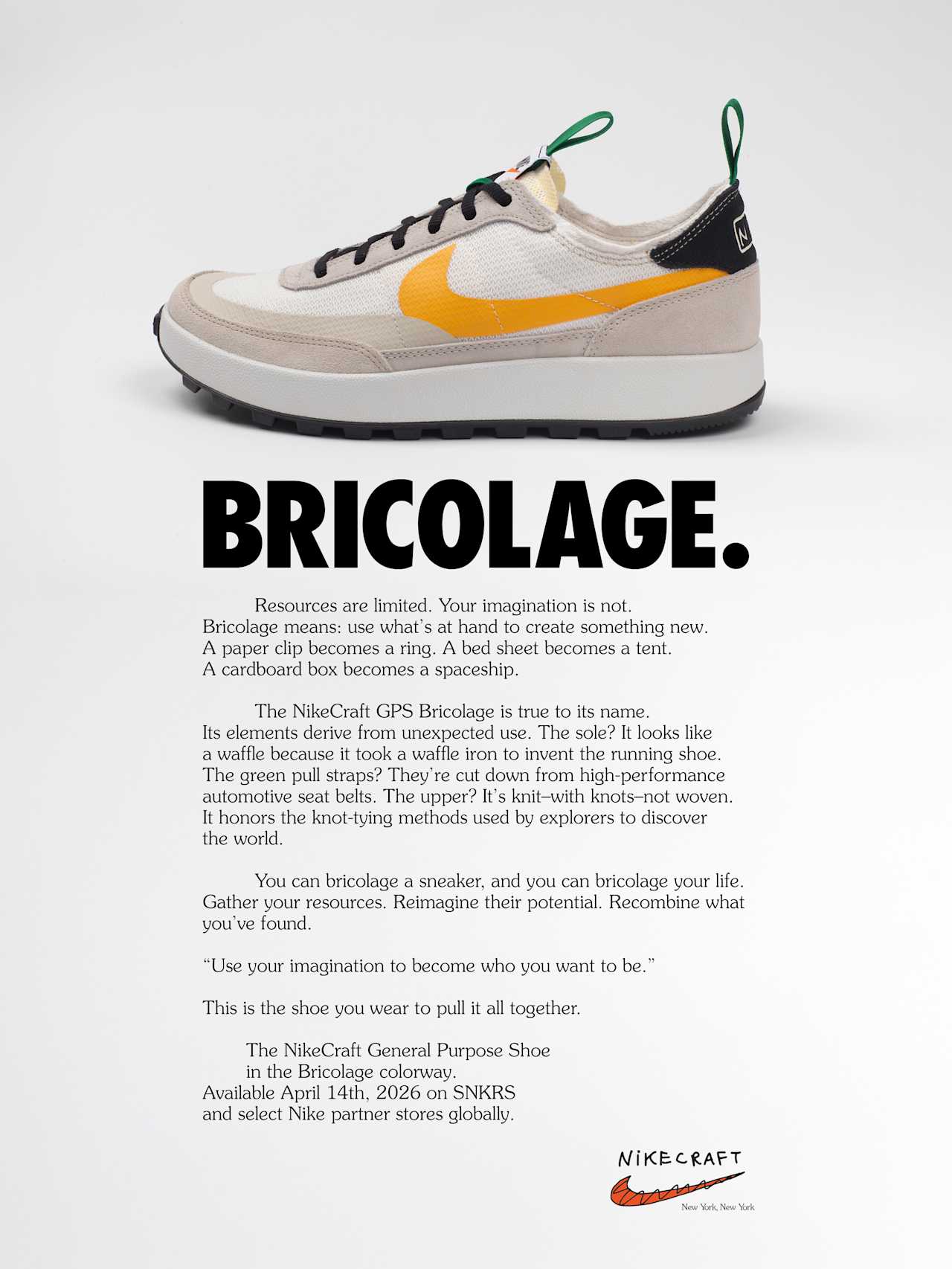 NIKE公式】トム サックス GPS Bricolage：ストーリー. Nike SNKRS