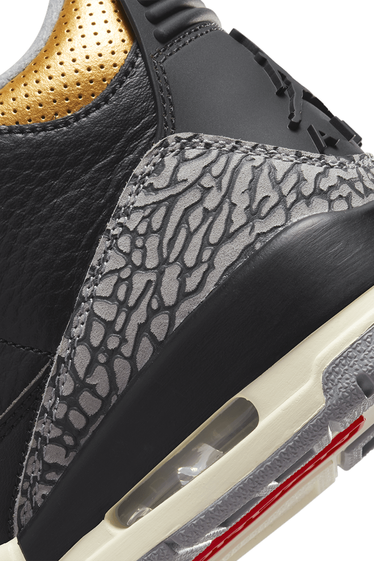 วันเปิดตัว Air Jordan 3 "Black Gold" ผู้หญิง (CK9246-067)