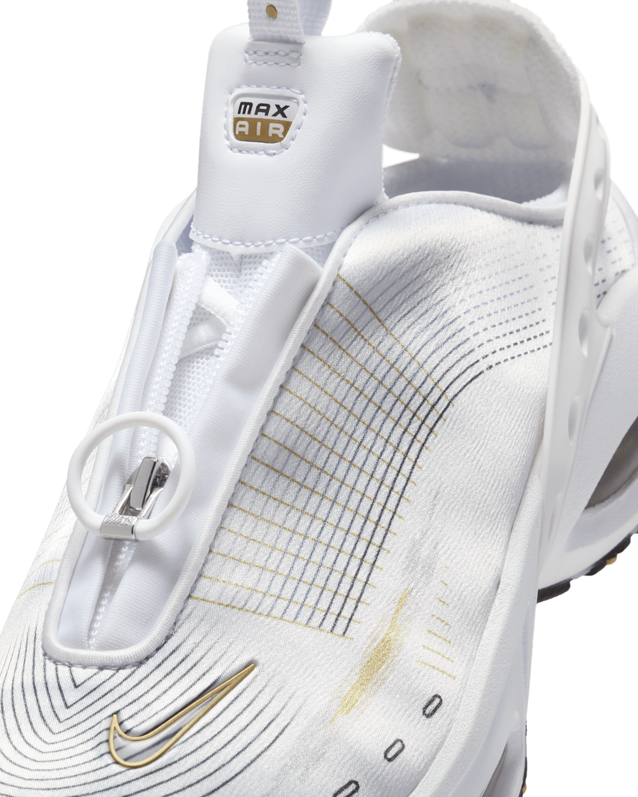 วันเปิดตัว Air Max Craze "White and Metallic Gold" ผู้หญิง (FZ2089-100)