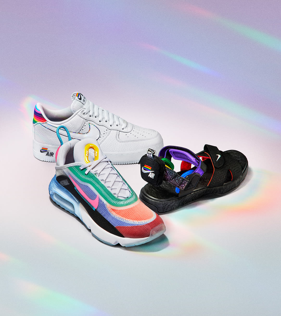 Nike rainbow pride shoes on sale