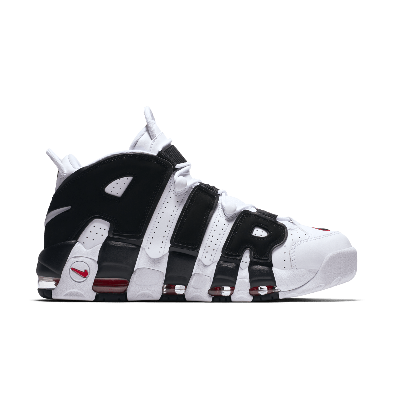 Nike air uptempo 96 black and white online