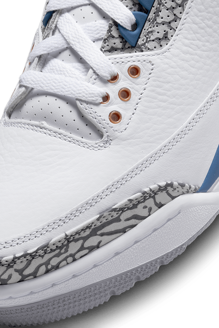วันเปิดตัว Air Jordan 3 "White and True Blue" (CT8532-148)