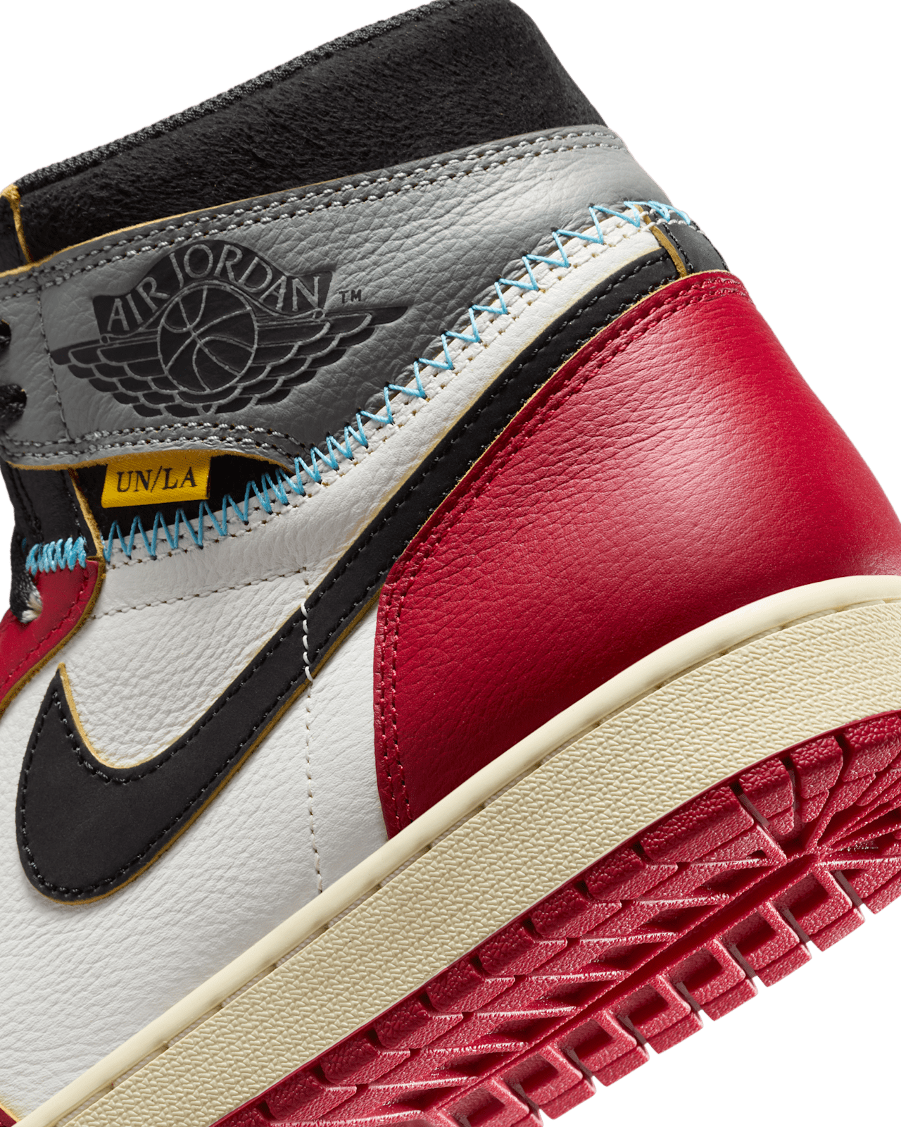 Ημερομηνία κυκλοφορίας του Air Jordan 1 x Union "Varsity Red and Shadow Grey" (HV8563-600)