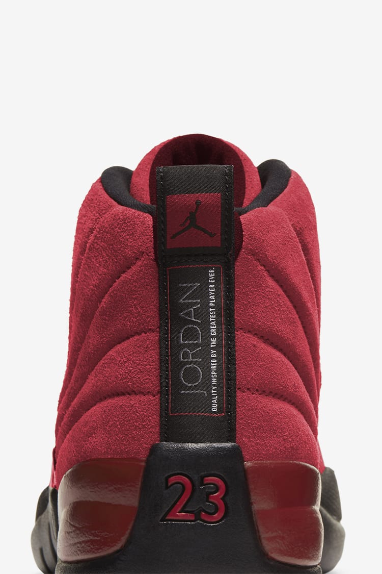 Jordan 12s red suede best sale