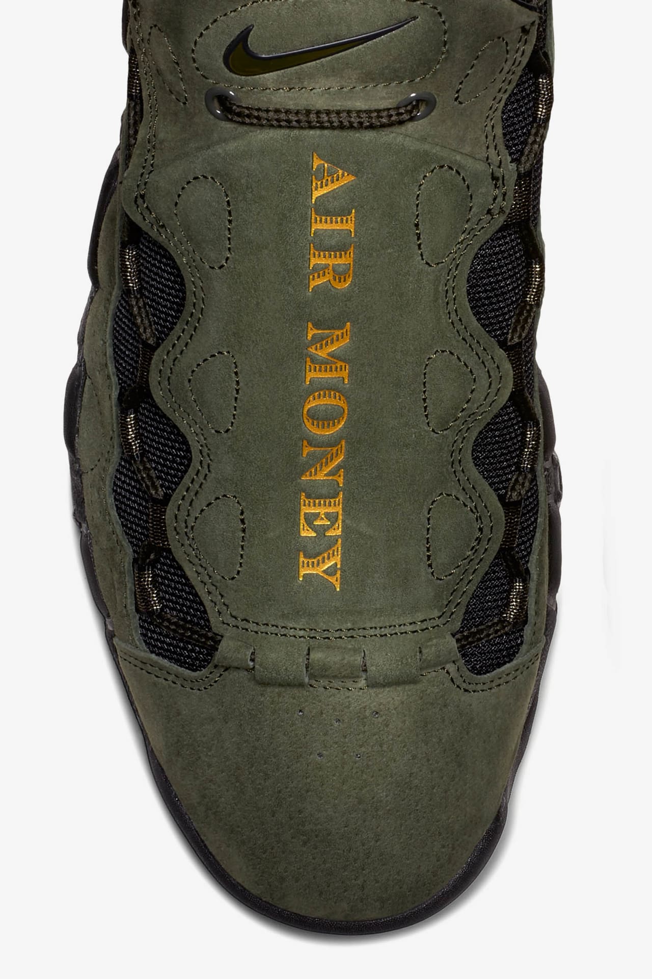 Nike Air More Money Sequoia Black Release Date. Nike SNKRS