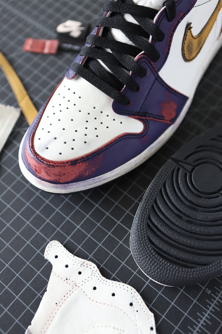 Detras del diseno SB X Air Jordan I. Nike SNKRS