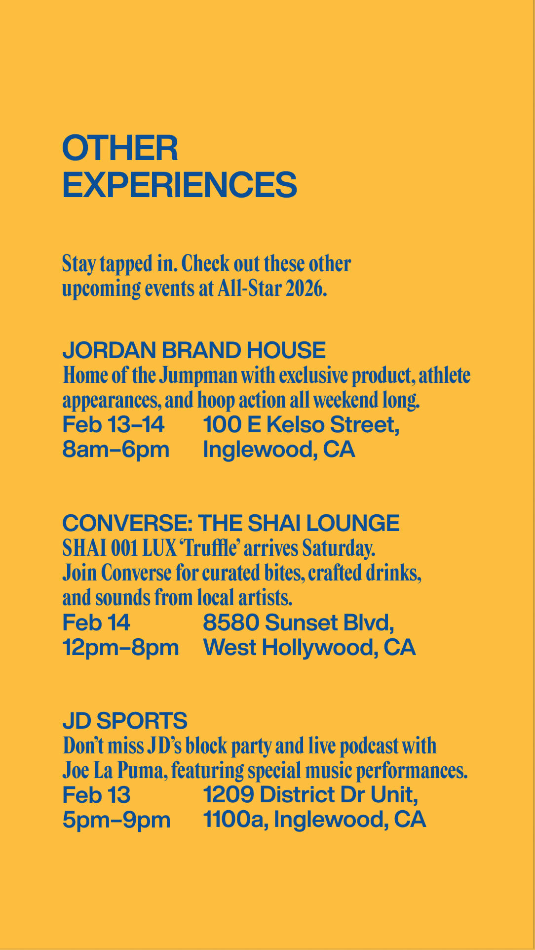 SNKRS Guide to: All-Star 2026 