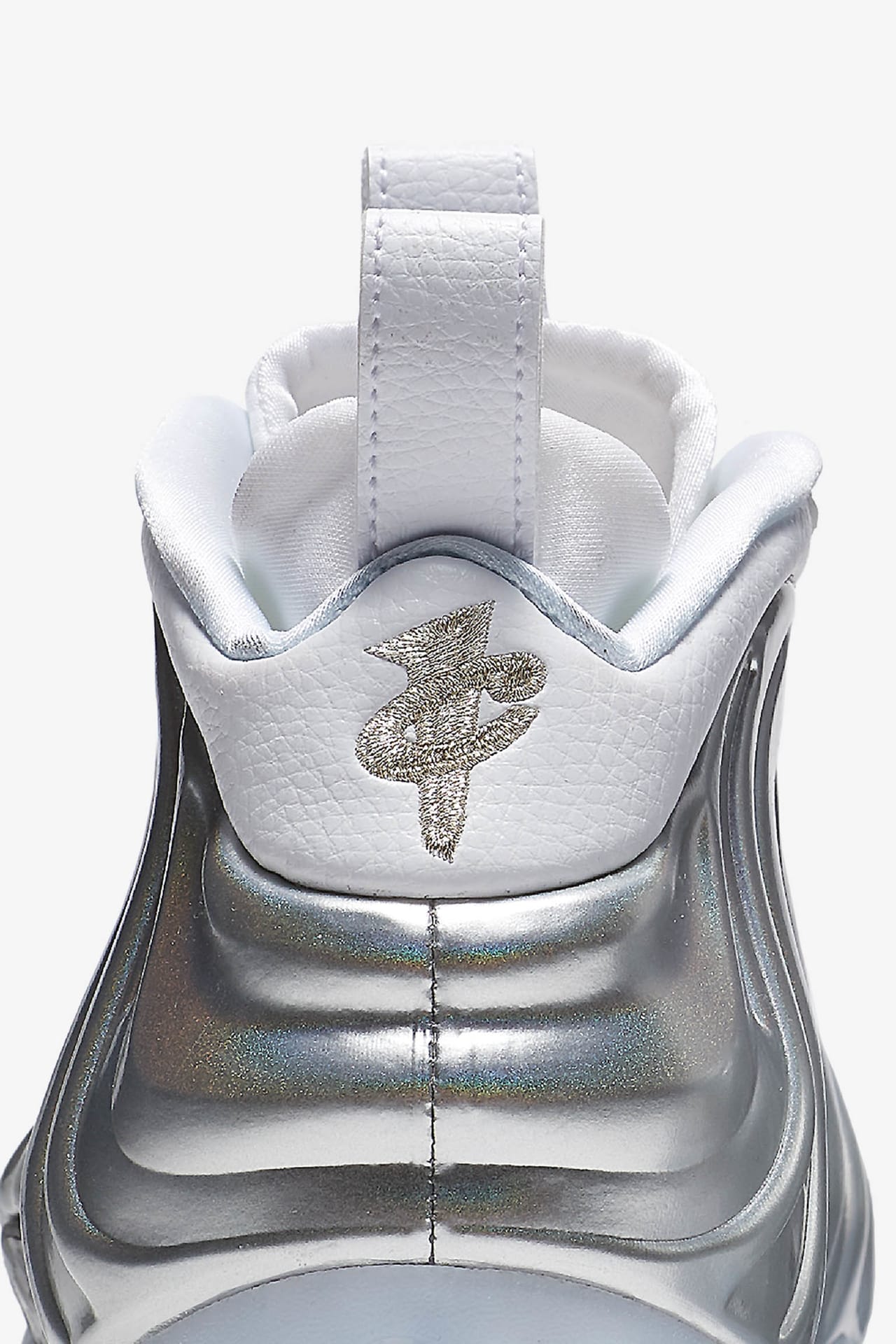 Nike foamposite femme argent online