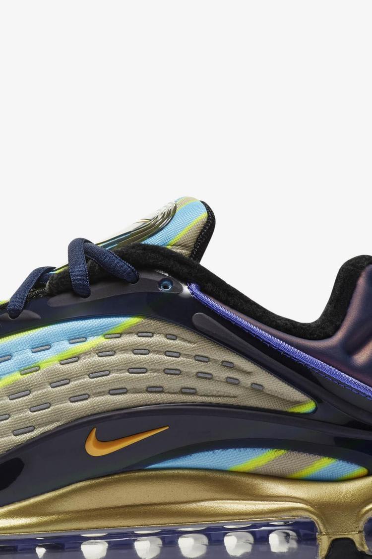 Nike Air Max Deluxe 'Midnight Navy & Laser Orange & Persian Violet' Release Date