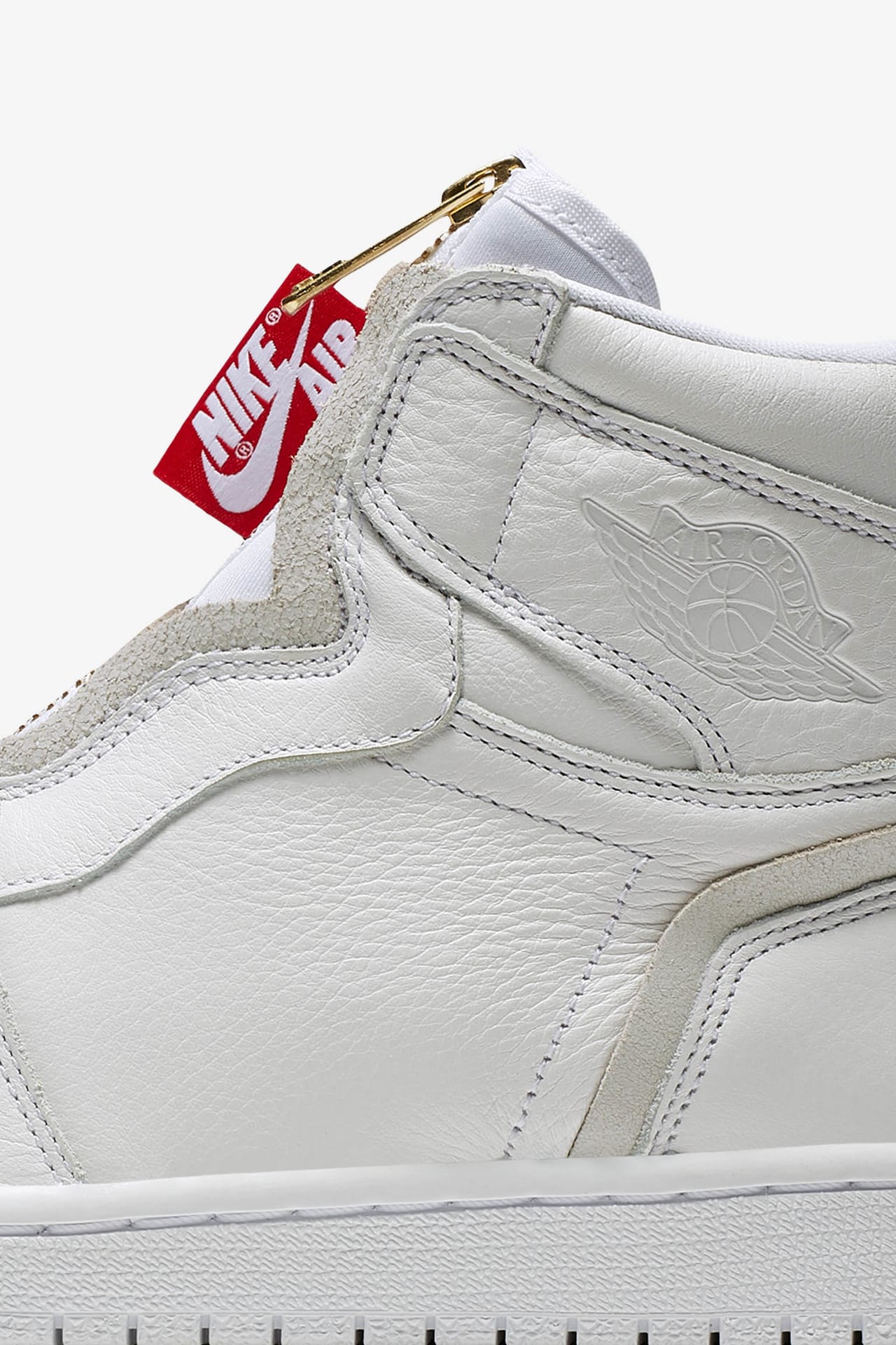 Women s Air Jordan 1 High Zip White University Red Release Date. Nike SNKRS