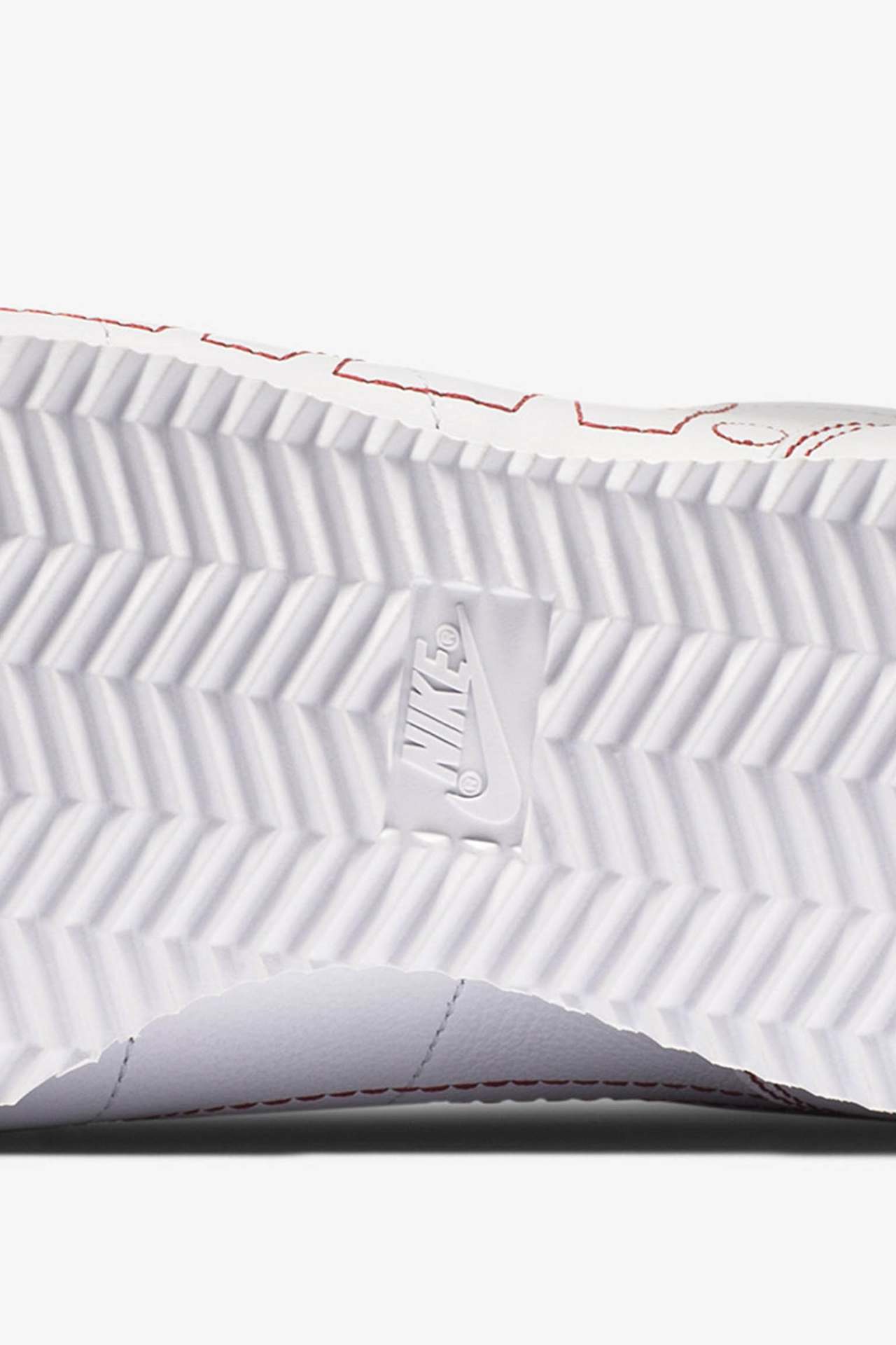 Cortez Kenny 1 'White & Gym Red'