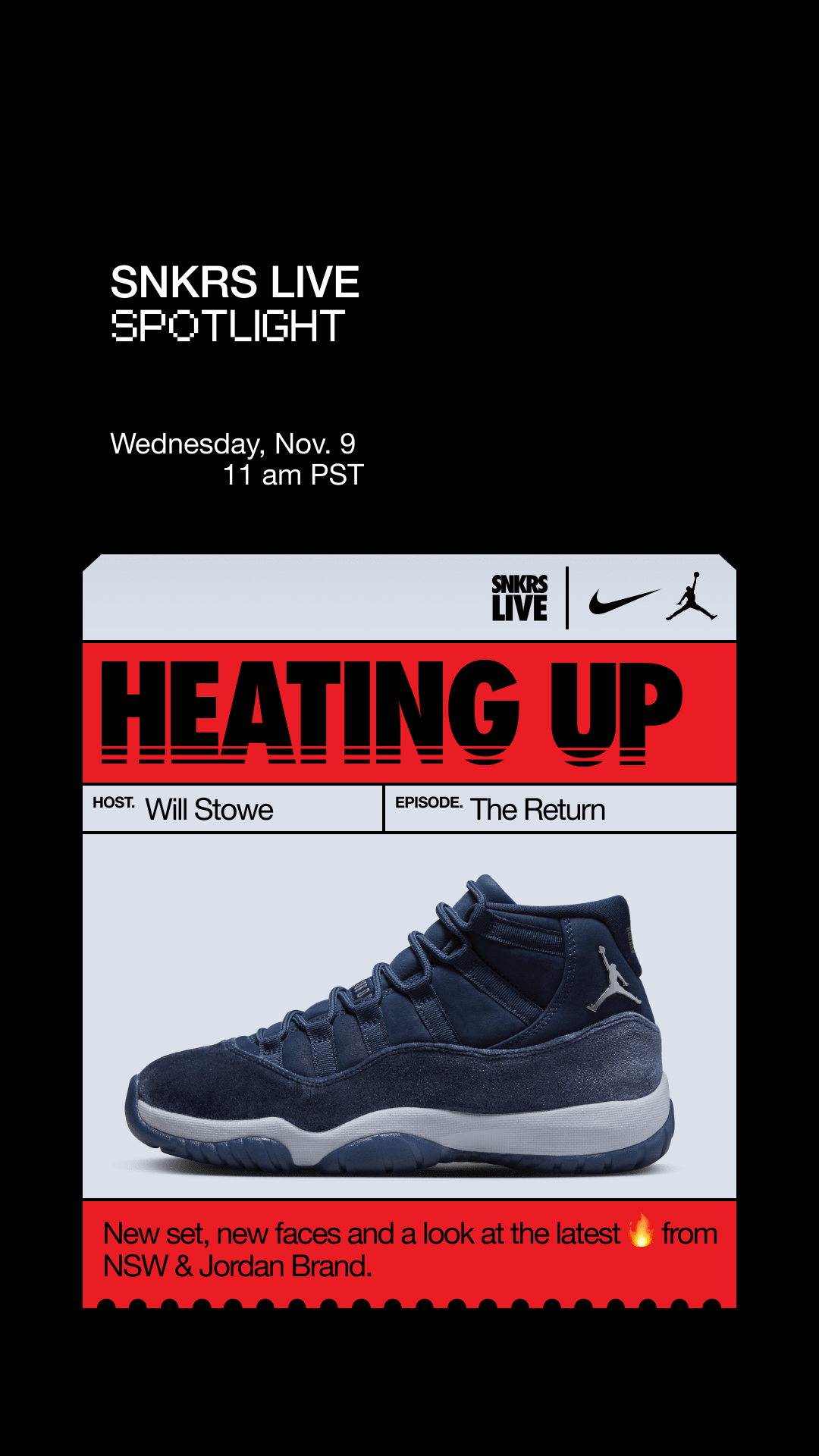 This Week in SNKRS 11.08 - 11.12