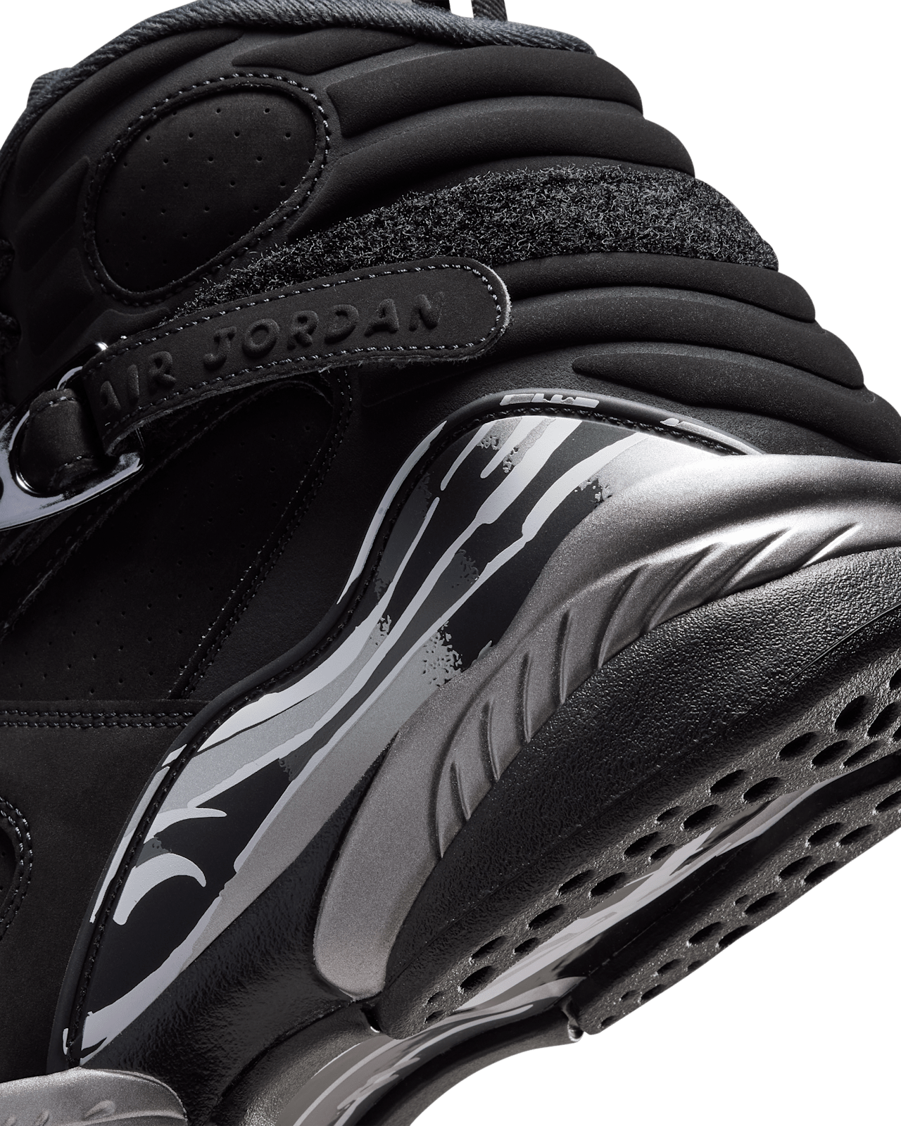 Air Jordan 8 "Chrome" 'Black and Light Graphite' (305381-007) Release Date