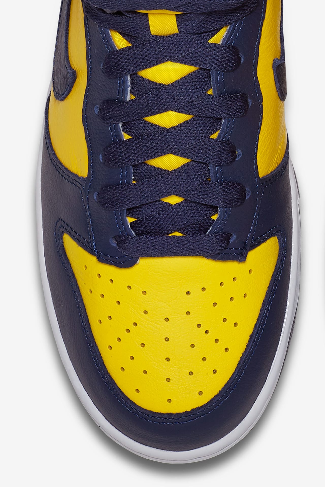 Nike College Colors Program: Nike Dunk High 'Michigan'. Nike