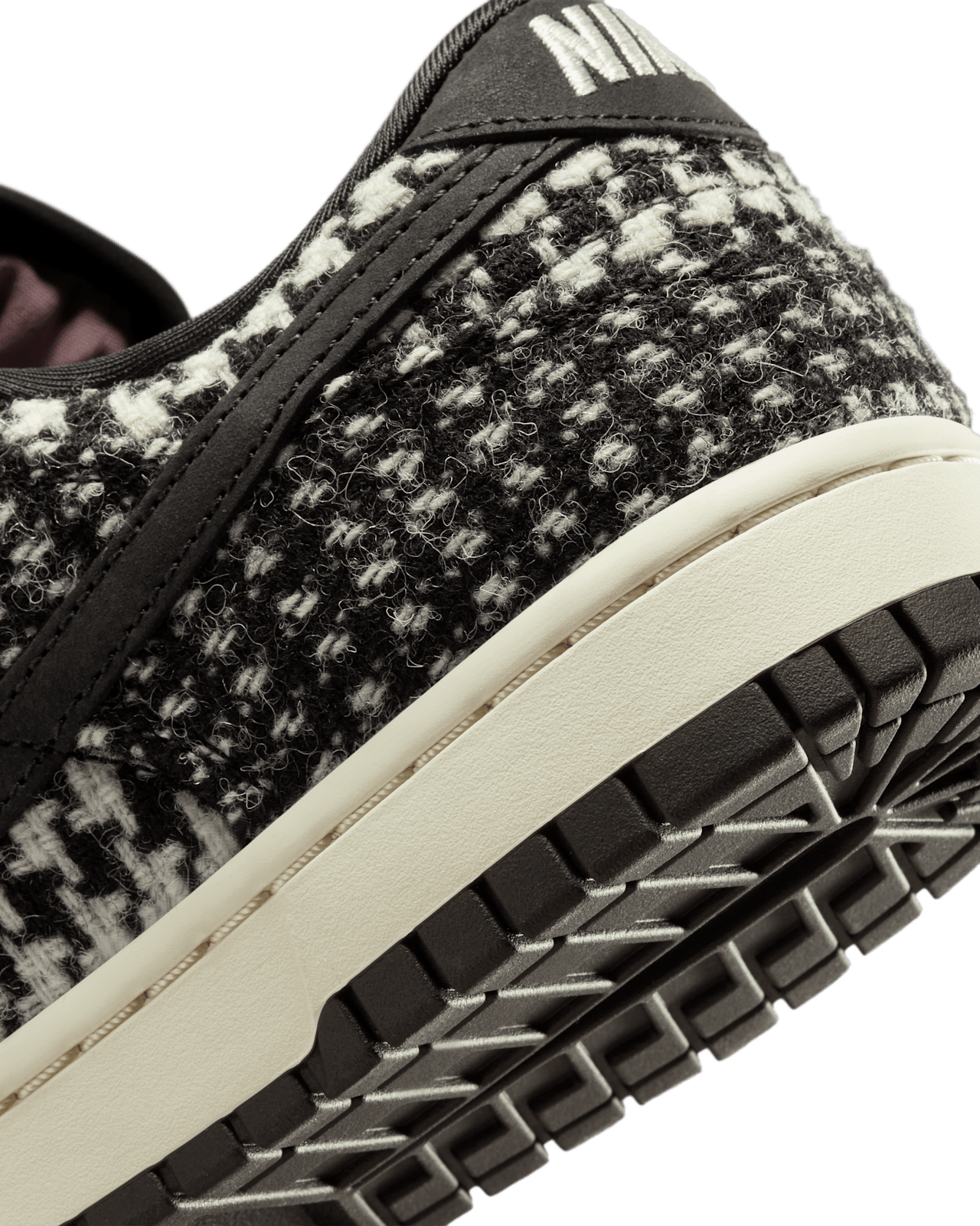 Women's Dunk Low x Harris Tweed® 'Black and Phantom' (HM4743-100) release date