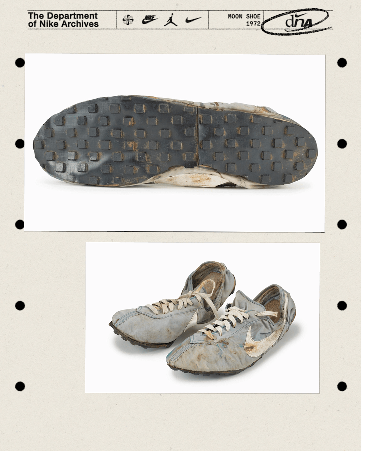 Artefakty DNA: Nike Moon Shoe