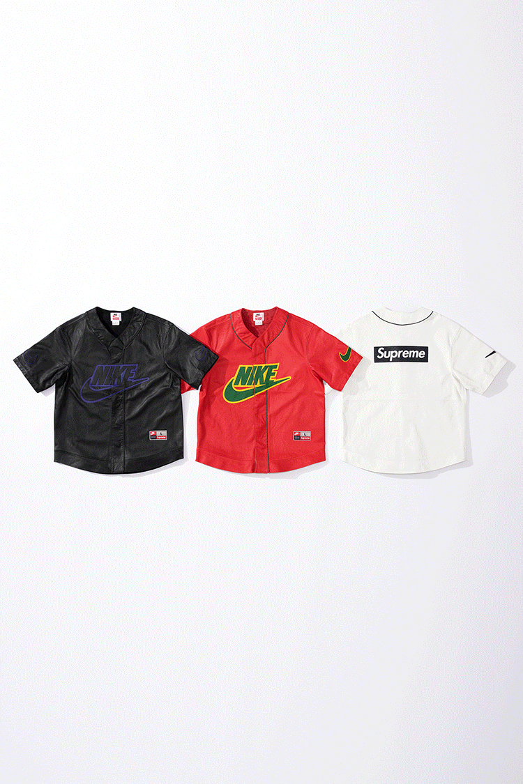 Supreme x nike shirt on sale