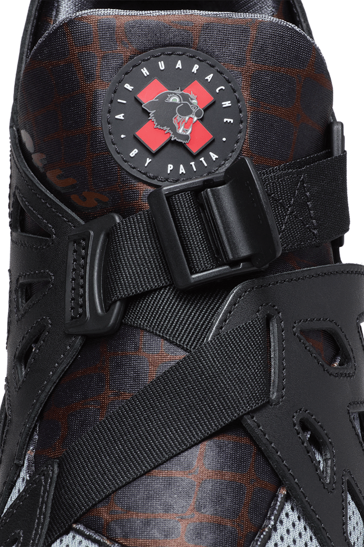 Air Huarache 20Y24 x Patta 'Black and Cool Grey' (FJ4201-001) release date