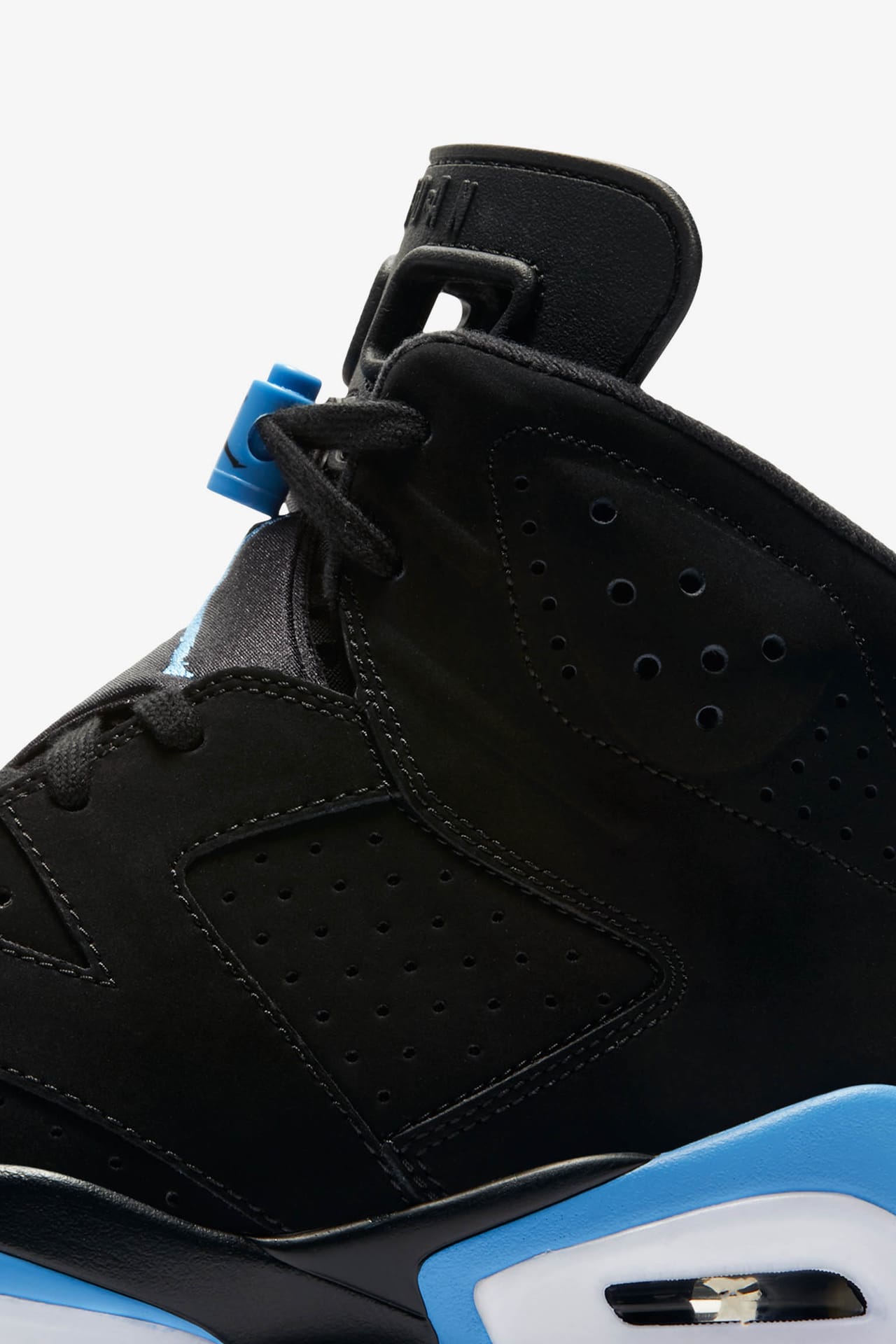 Jordan 6 black university blue online