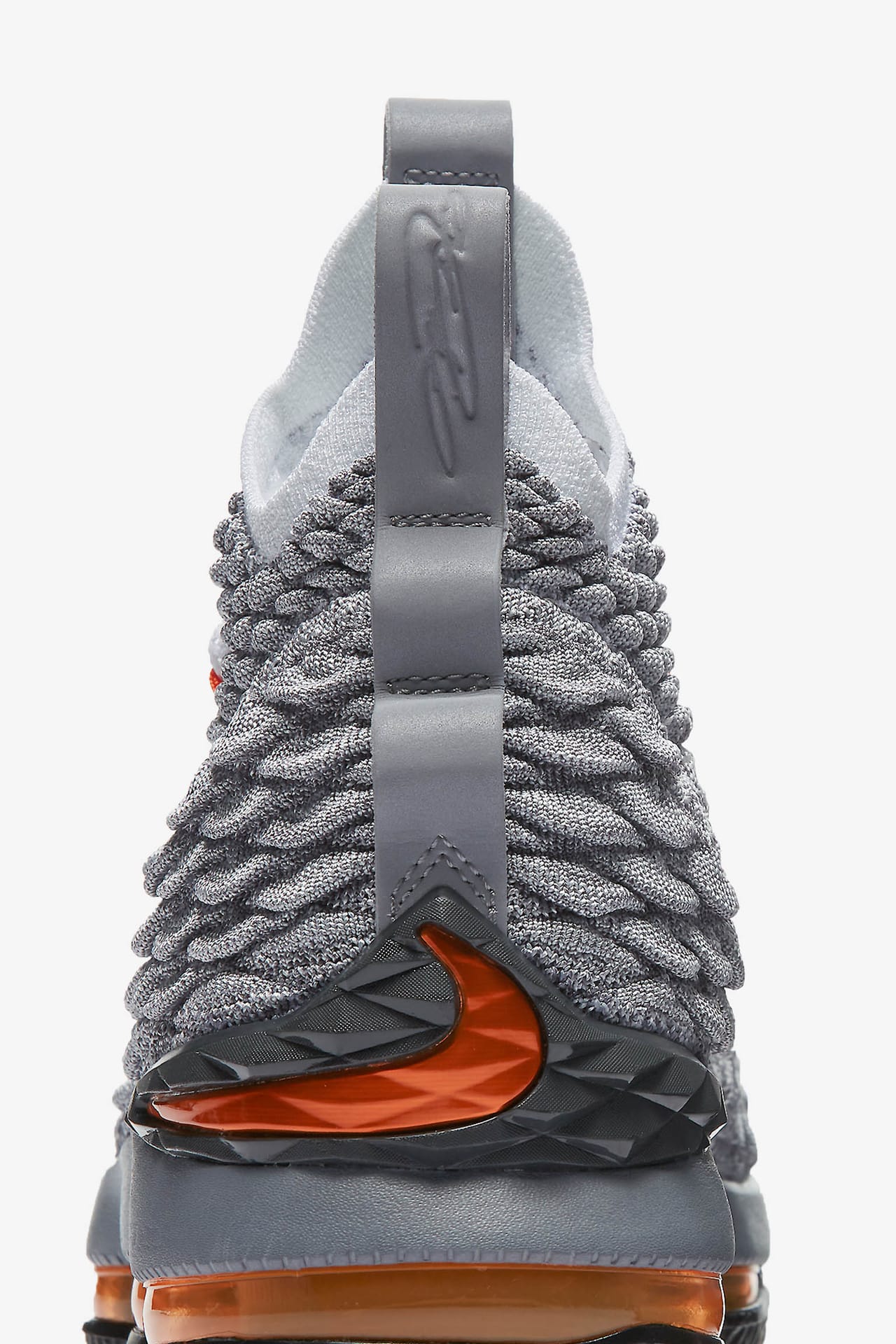 Lebron 15 grey orange hotsell