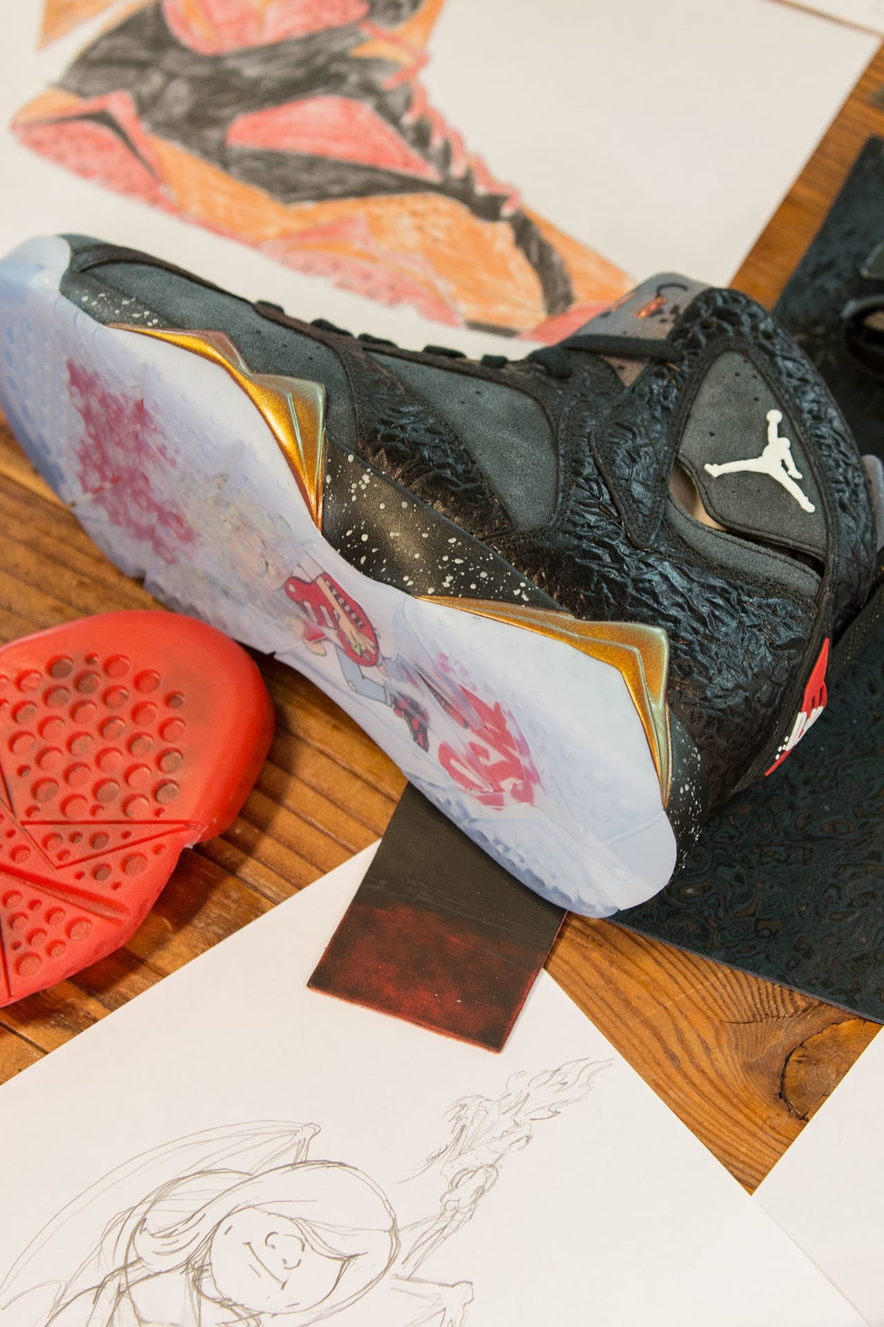 Behind the Design: Air Jordan 7 Retro Doernbecher 2016