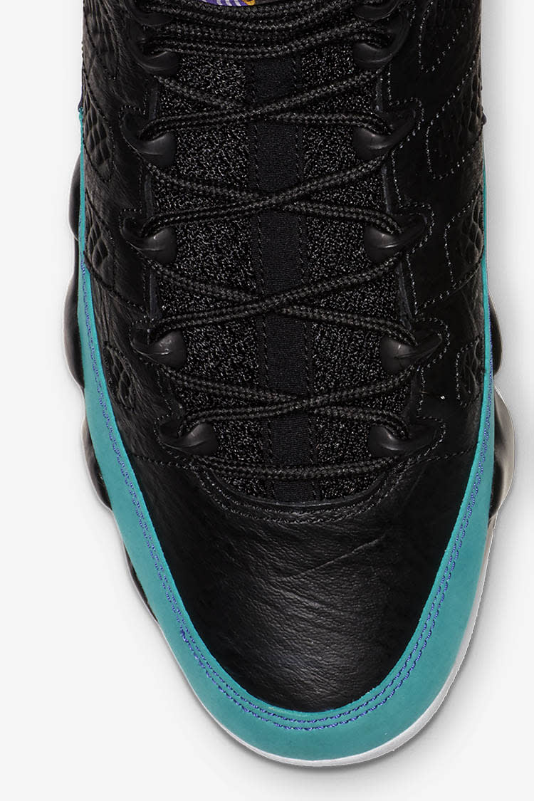 Air Jordan 9 Black Dark Concord Canyon Gold Release Date. Nike SNKRS