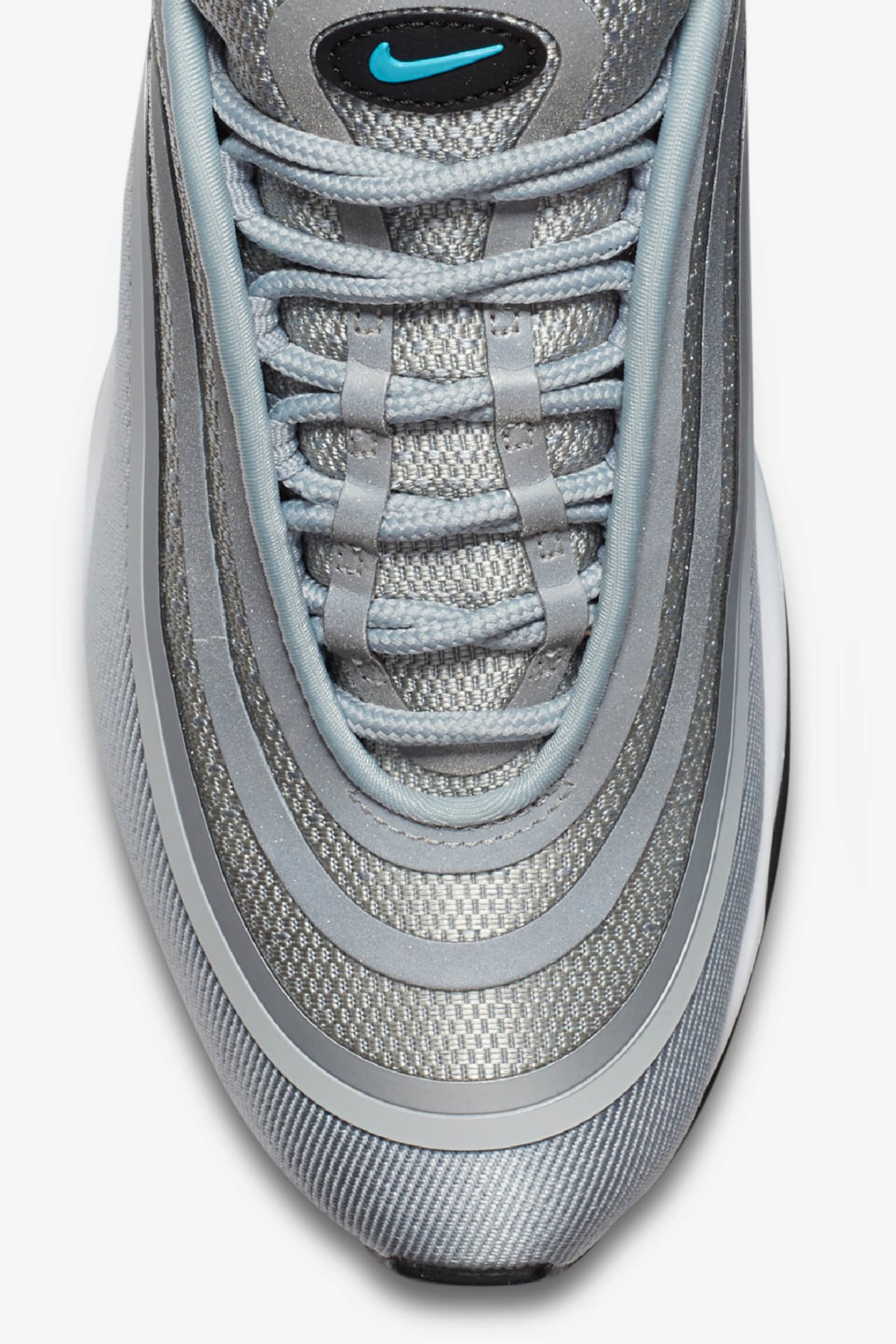 Women s Nike Air Max 97 Ultra 17 Wolf Grey Marina Blue Release Date. Nike SNKRS