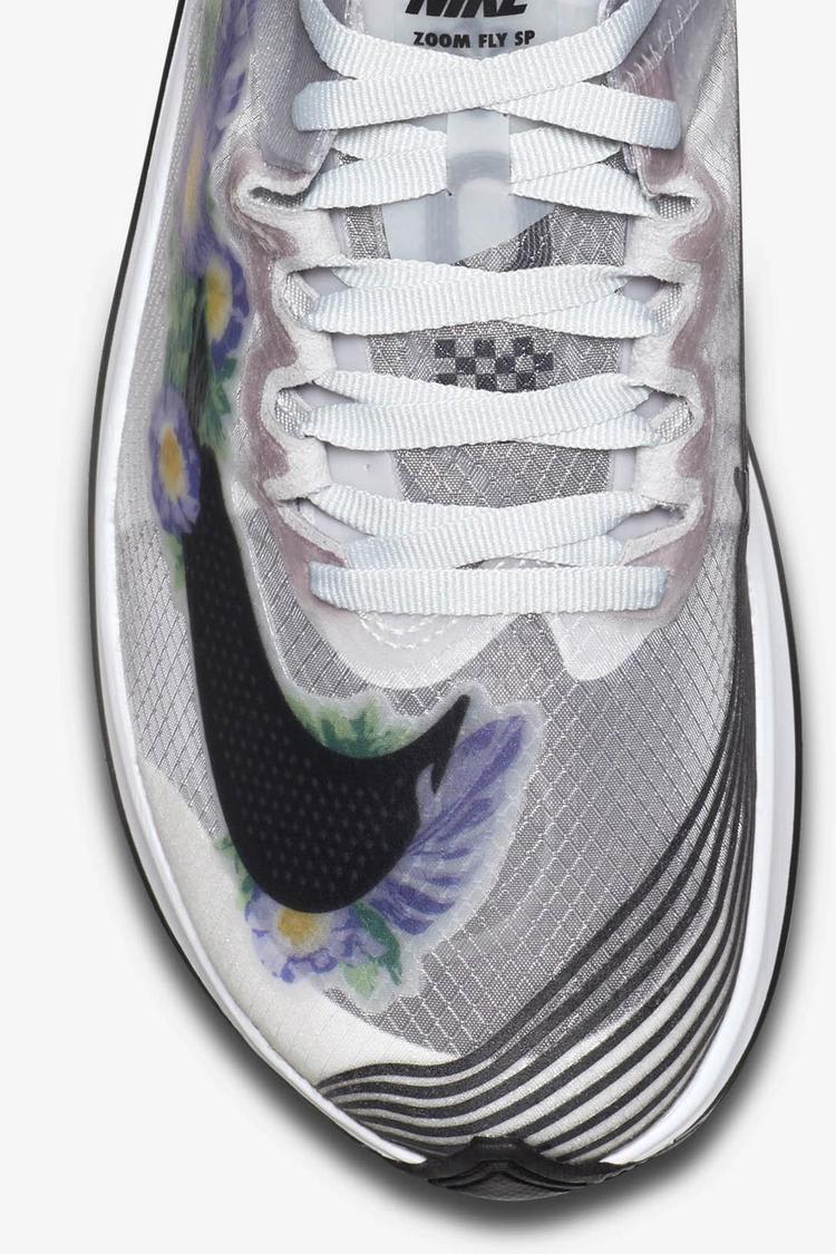 Women's Nike Zoom Fly Sp 'Pure Platinum & White & Black' Release Date