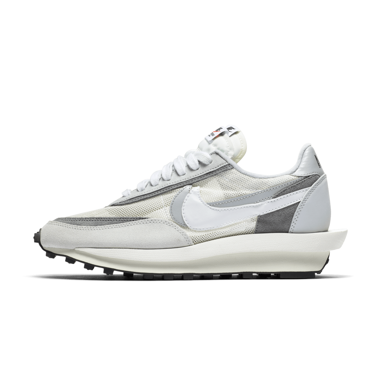 sacai x Nike LDWaffle 'Summit White' Release Date