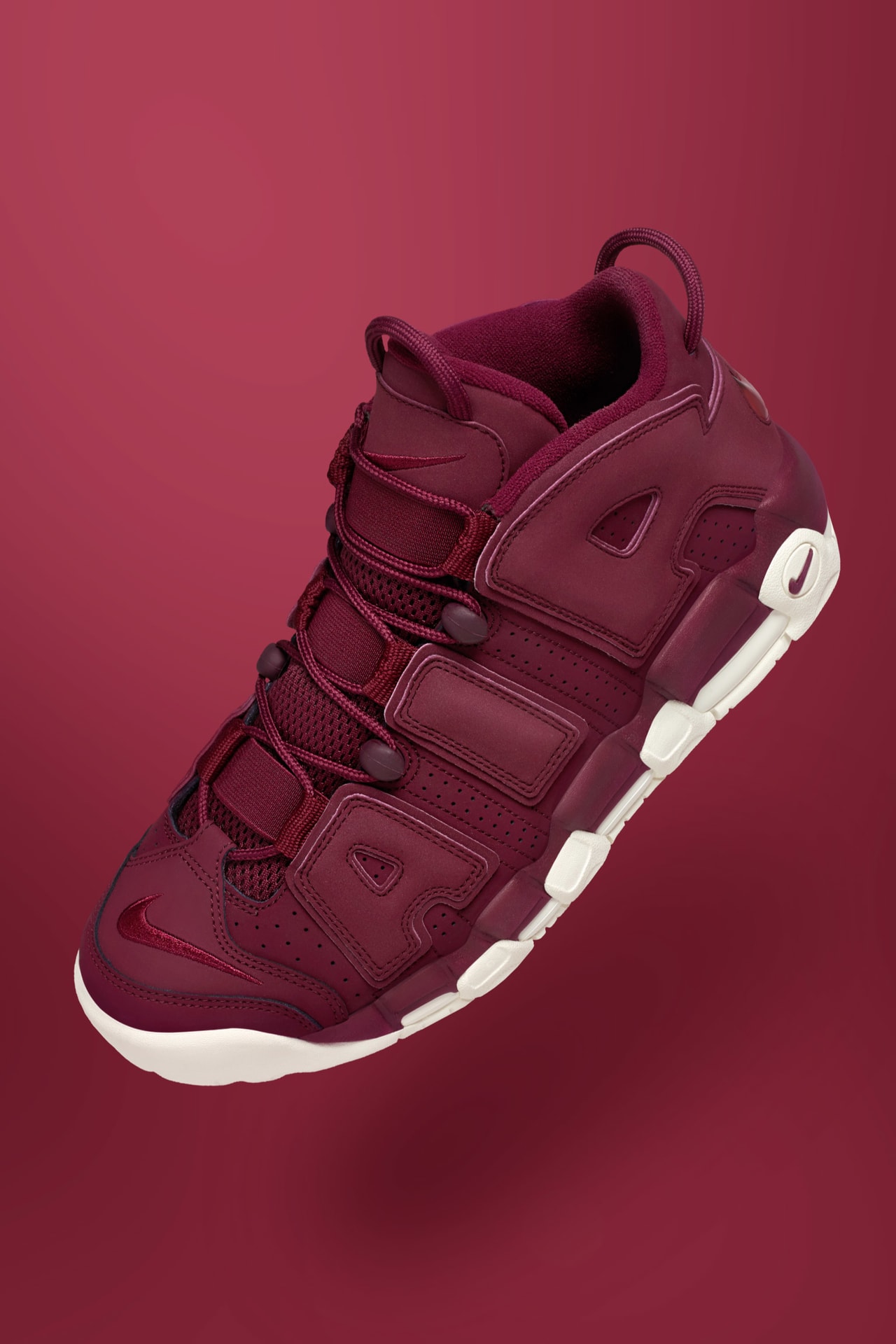 Nike Air More Uptempo Night Maroon Select Retailers. Nike SNKRS