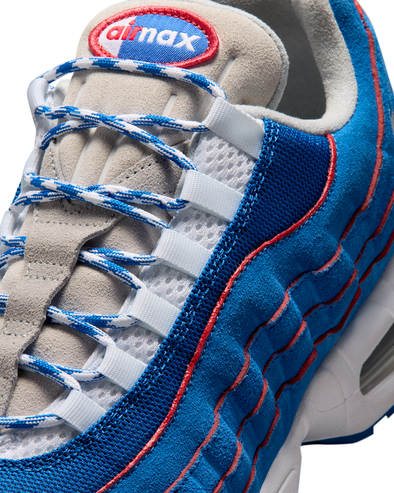Data de llançament de les Air Max 95 Big Bubble "Blue Sapphire and Action Red" (IR1944-400)