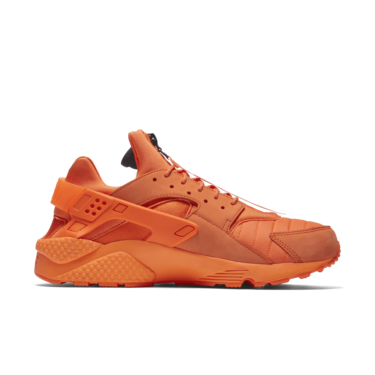 Nike huarache orange and green best sale