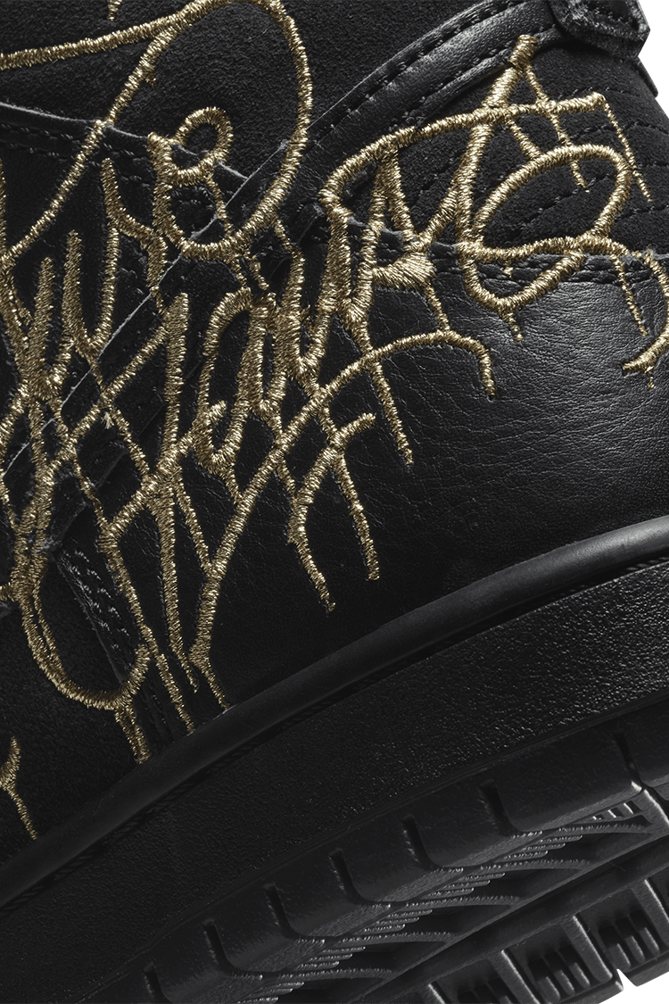 SB Dunk 高筒鞋 x FAUST 'Black and Metallic Gold' (DH7755-001) 發售日期