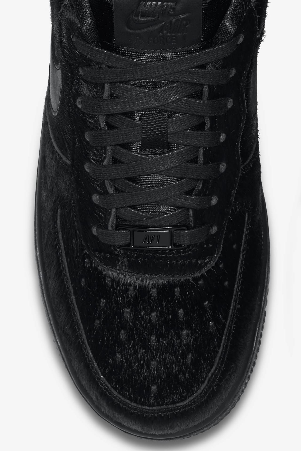 Women's Nike Air Force 1 Low 07 Premium 'Triple Black' 2016