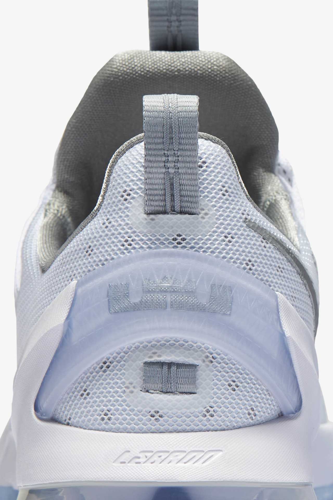 Nike Lebron 13 Low 'White Silver' Release Date