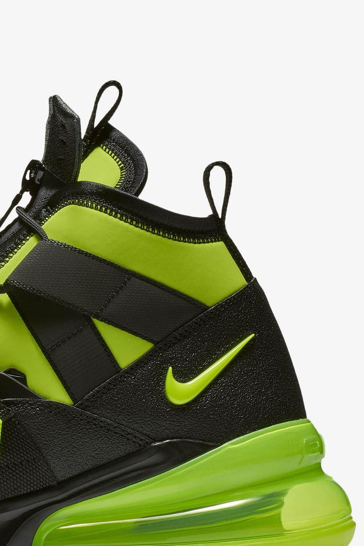 Nike Air Force 270 Utility Black Volt Release Date. Nike SNKRS