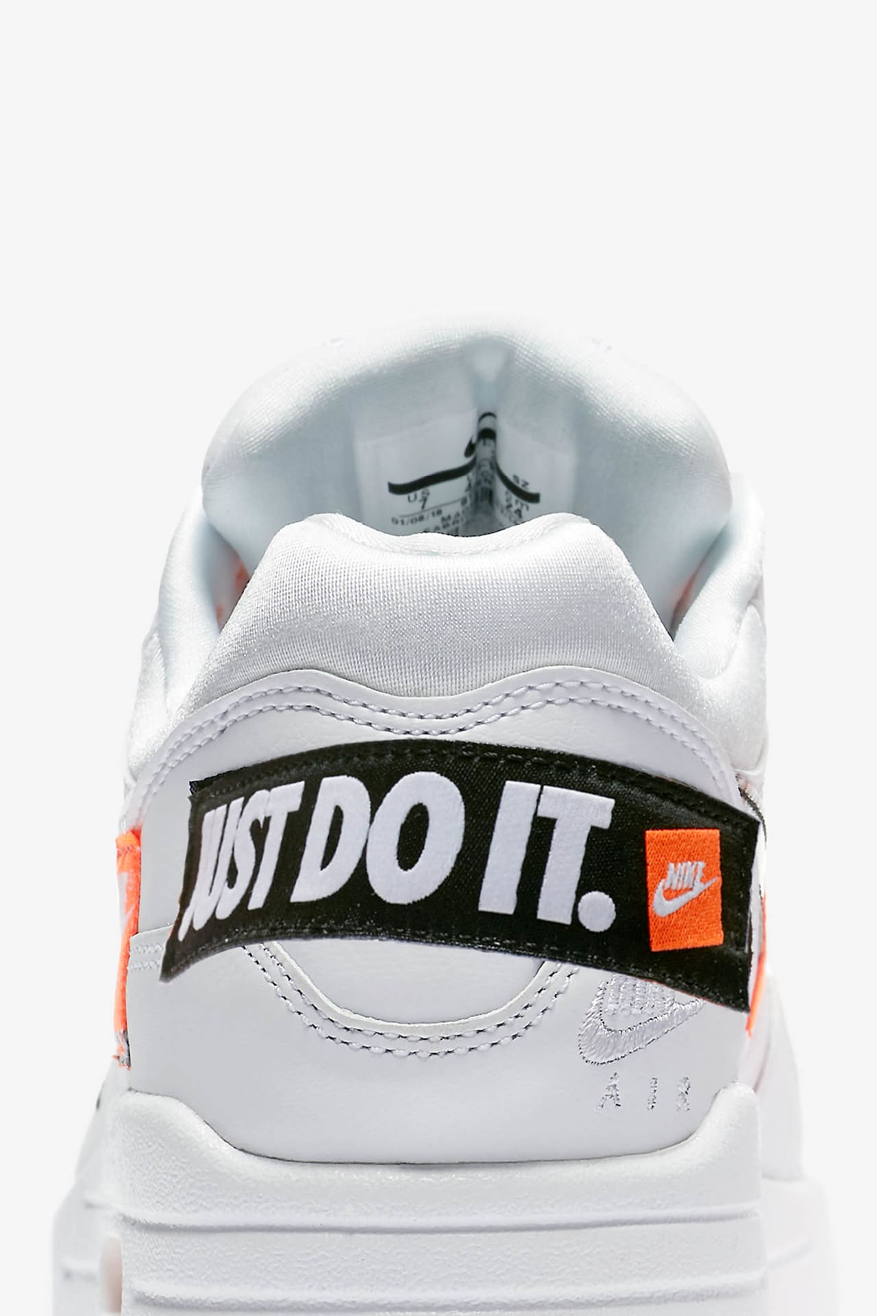 Nike Air Max 1 Just Do It Collection White Total Orange Release Date. Nike SNKRS