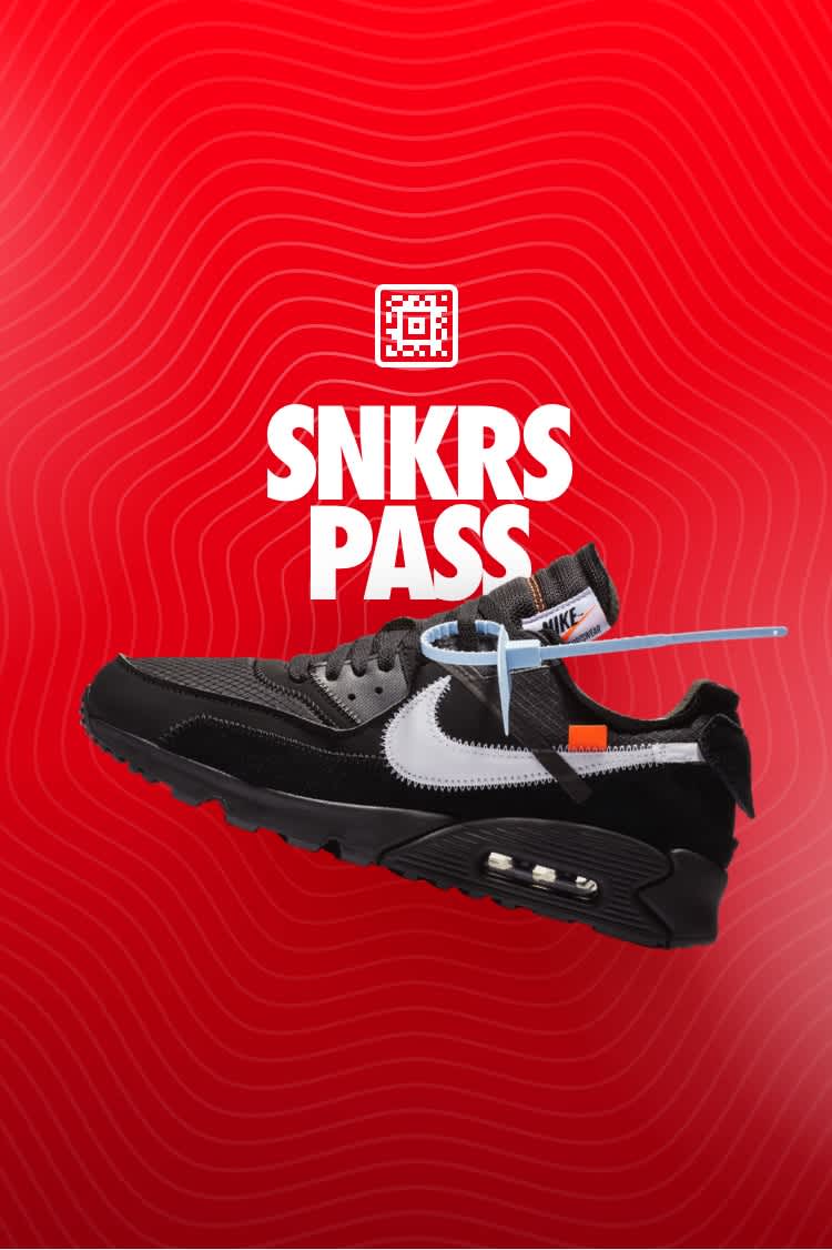 SNKRS Pass: The Ten: Air Max 90 'Black' Select Cities