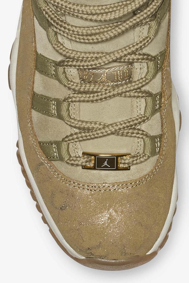 Women's Air Jordan 11 'Neutral Olive & Sail & Gum Light Brown' Release Date