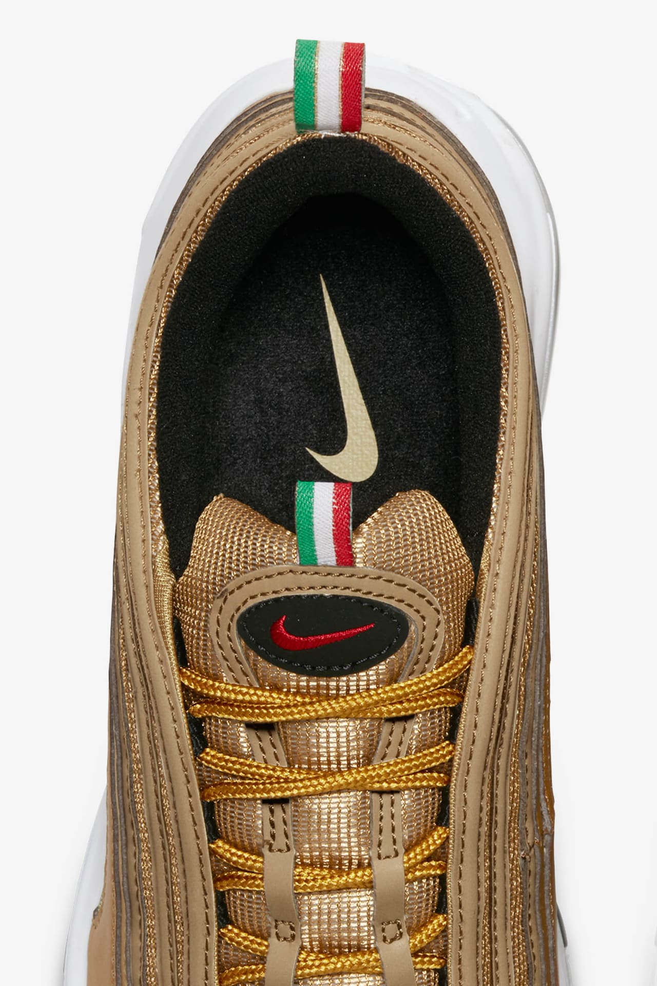 Nike Air Max 97 IT 'Metallic Gold & Varsity Red' Release Date