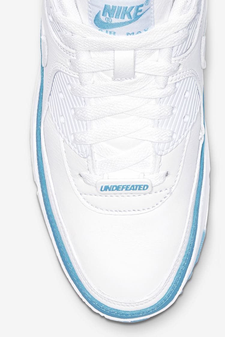 Air Max 90 x Undefeated 'White/Blue Fury' Release Date