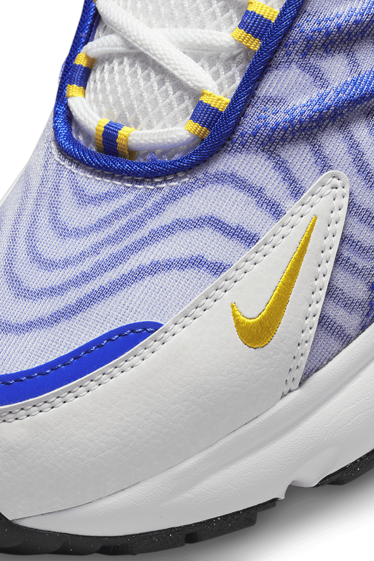 Blue yellow and white nikes online