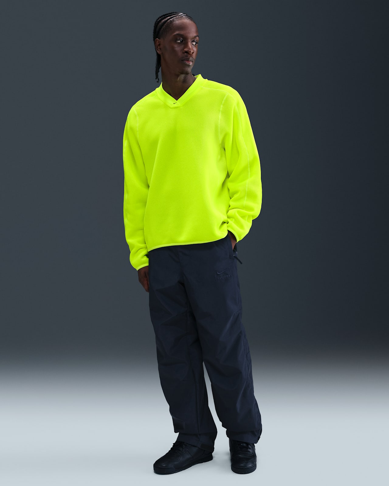 Nike x Stüssy Thermal Pullover. Nike SNKRS