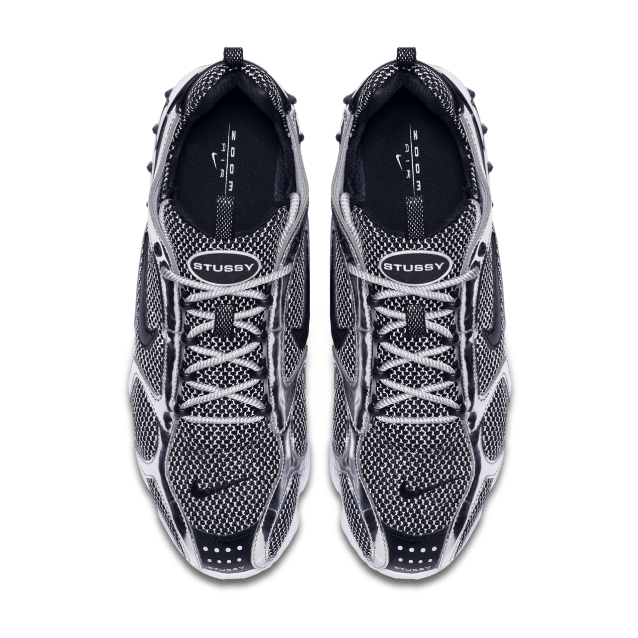 Nike x Stüssy Air Zoom Spiridon Cage 2 'Pure Platinum' Release Date