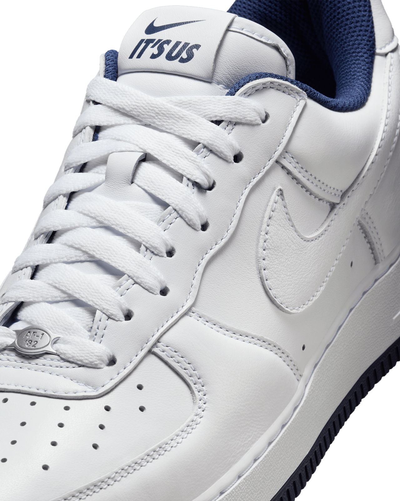 Data de llançament de les Nike Us Force 1 "White and Midnight Navy" (IB5720-100)