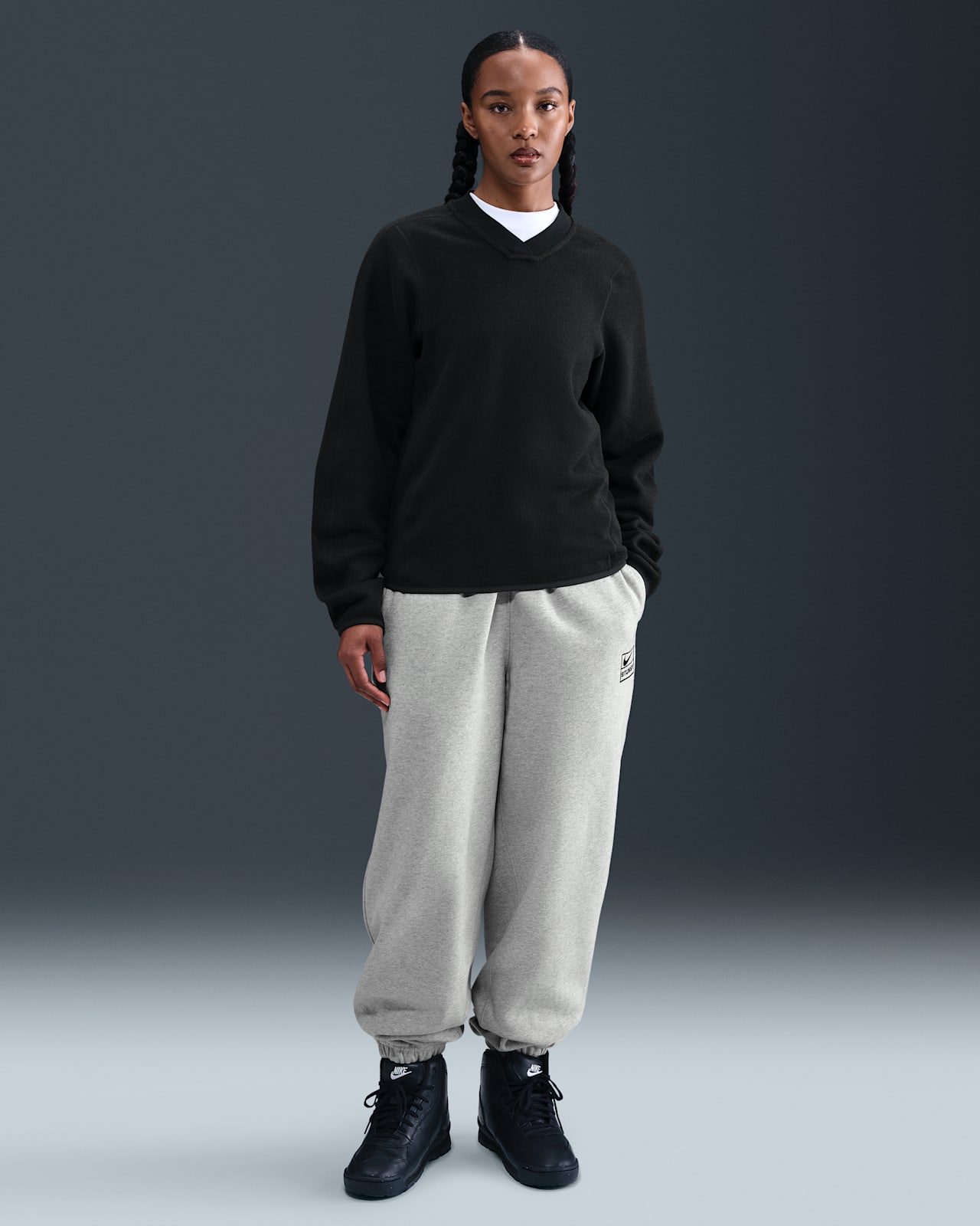 Nike x Stüssy Thermal Pullover. Nike SNKRS Nike x Stüssy Thermal Pullover. Nike SNKRS