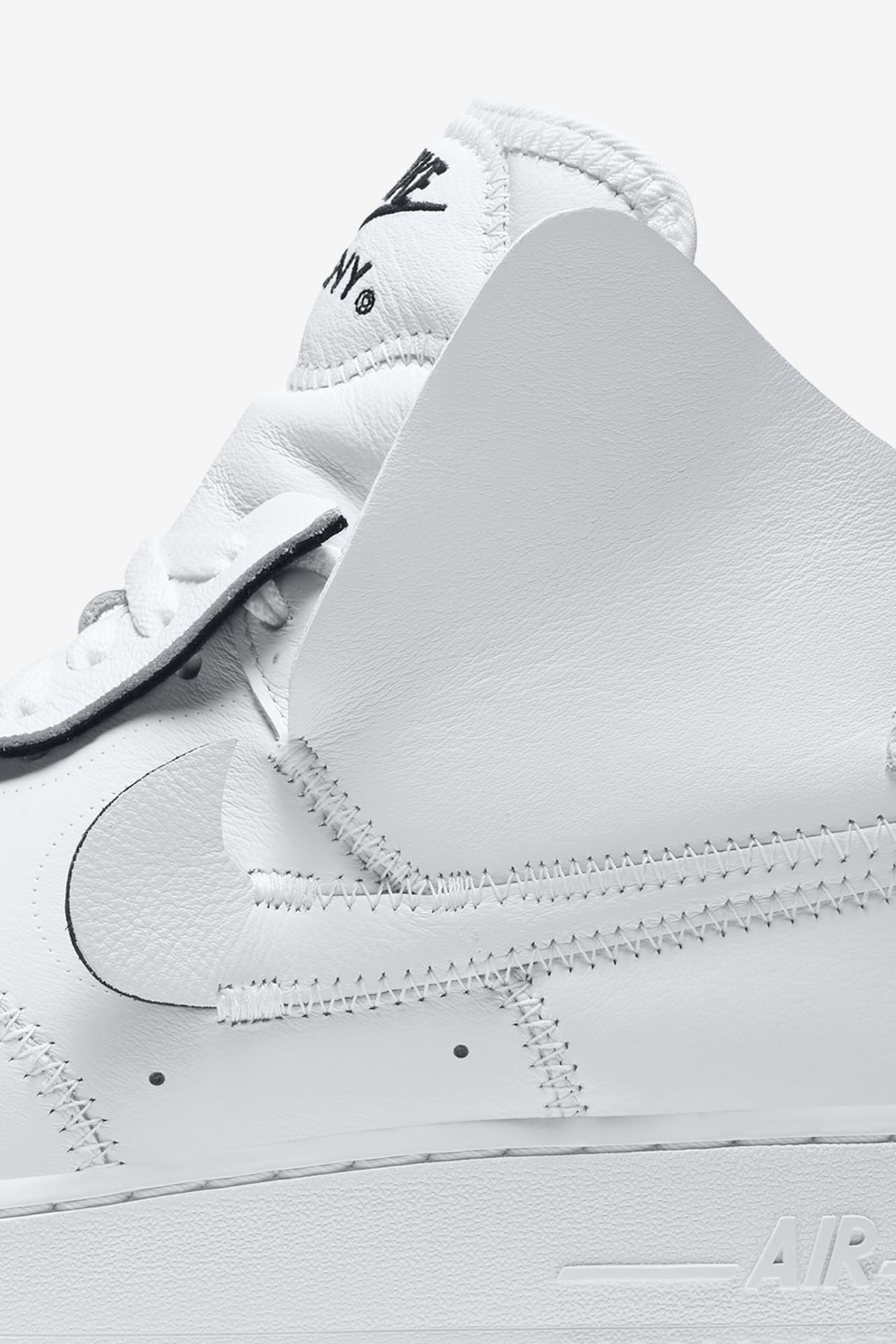 Nike air force fashion 1 high psny triple white