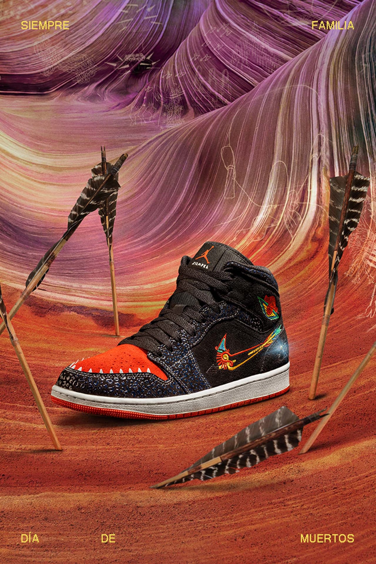 Nike dia de muertos best sale